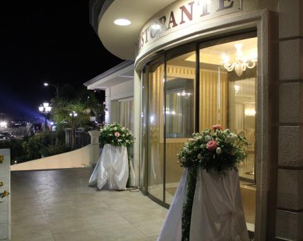 The exterior of the banquet hall for your event in Catanzaro Lido