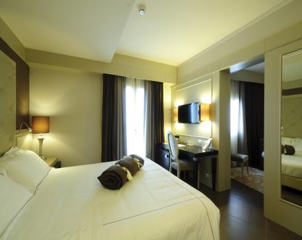 L''''elegante junior suite del Best Western Plus Hotel Perla del Porto a Catanzaro Lido