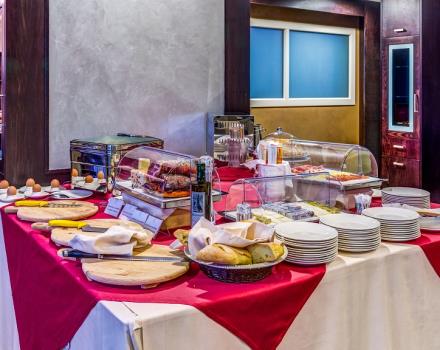 Discover the sweet and savoury products on the buffet breakfast at the Best Western Plus Hotel Perla del Porto, 4 star hotel in Catanzaro