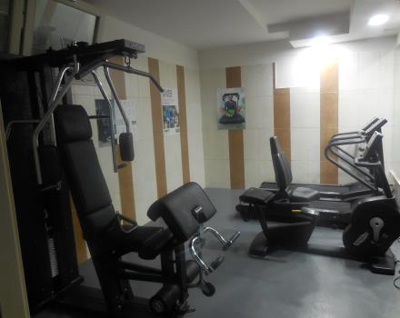 The fitness area, at the disposal of our guests.