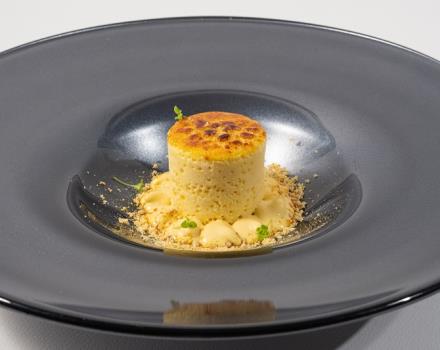 Crema Catalana alla Vaniglia Bourbon fichi secchi gelato al tabacco e cherry